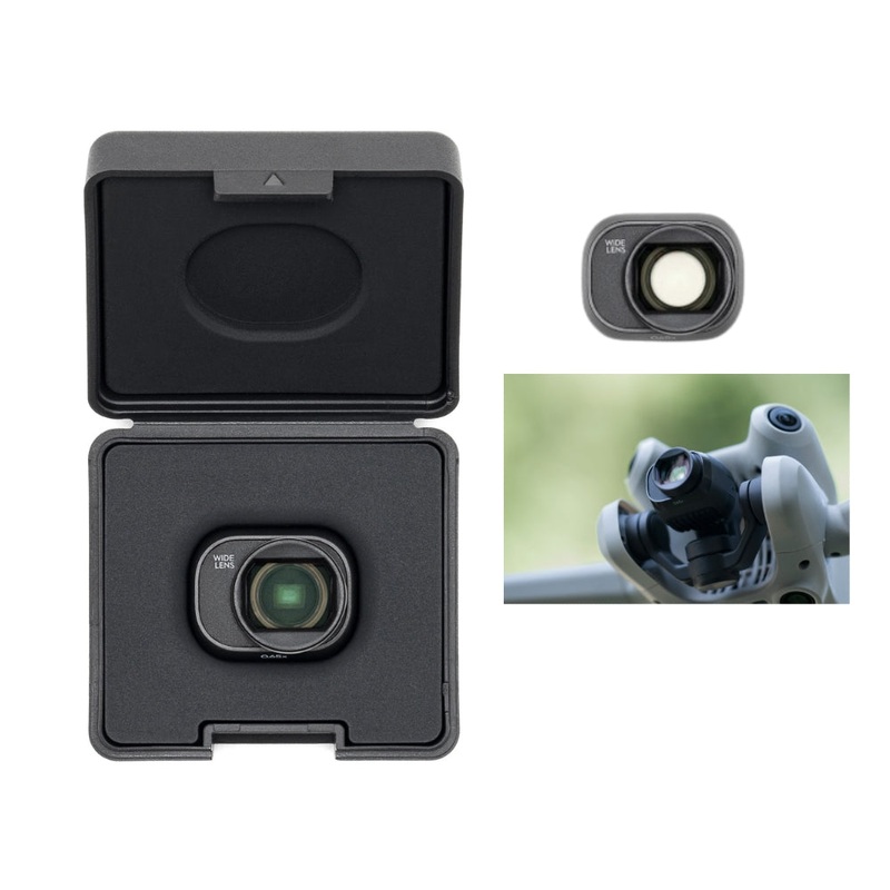DJI Wide Angle Lens for Mini 4 Pro Camera Flight Drone with 114 Photo & 100 Video Angle Shot