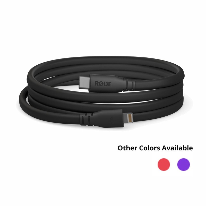 RODE (MFi-Certified) USB-C to Lightning Audio Cable for USB Type C Microphones to iPhone, iPad, iPod & iOS Devices