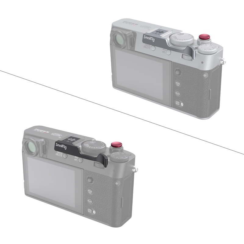 SmallRig Aluminum Camera Thumb Grip for FUJIFILM X100VI / X100V Body with Shutter Release Button Accessory Attachment