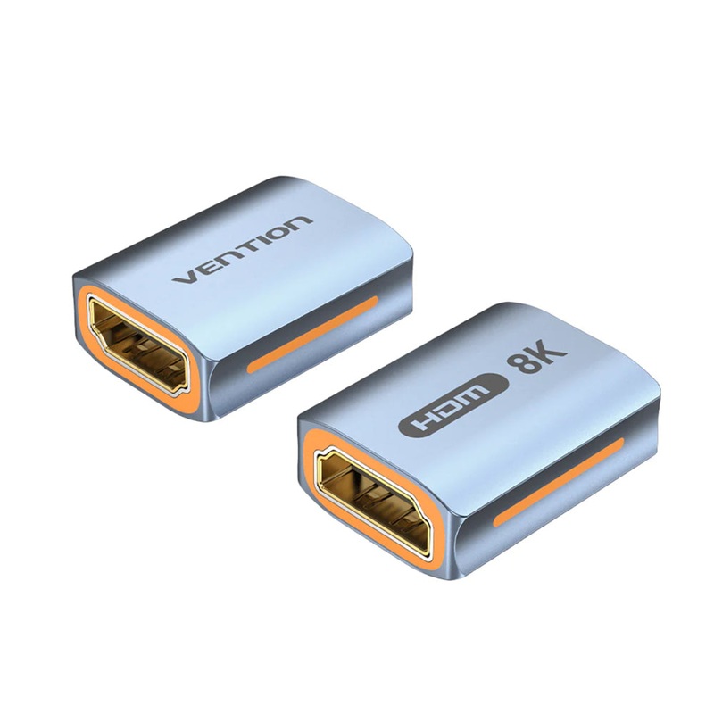 Vention 8K HDMI 2.1 Female to Female Coupler Connector with 48Gbps Transmission Speed and Backward Compatibility for PC Computer Laptop Smart TV Display Monitor Projector PS5/4/3 Gaming Console