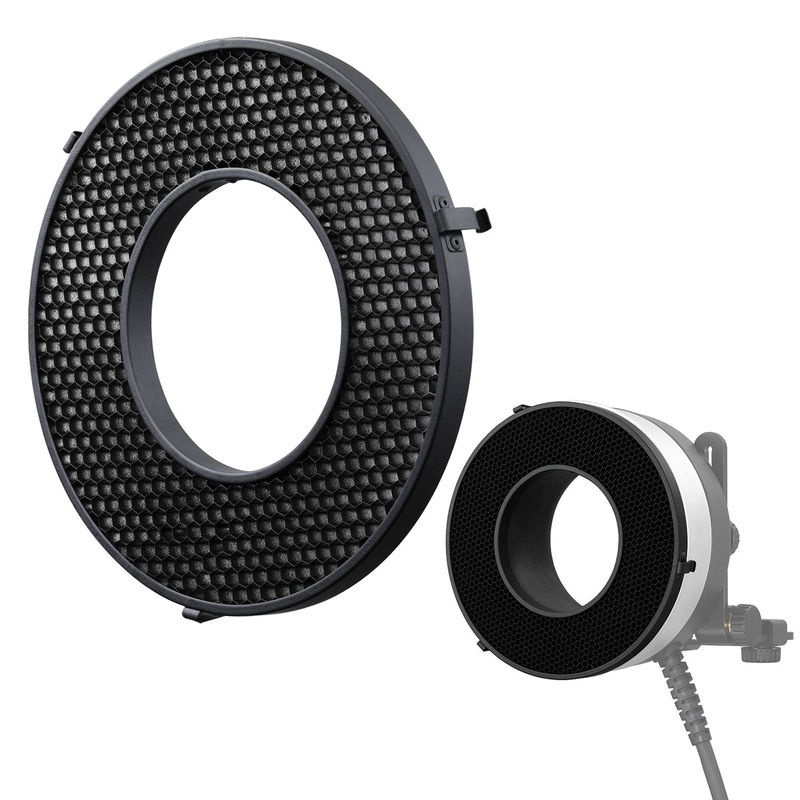 Godox Honeycomb Grid for R1200 Ring Flash Head to AD1200 Pro Battery Powered Flash System with 20 Narrow / 30 Wide / 40 Narrow Beam Spread Angle for Selective Lighting – Photography Light Modifiers and Accessories