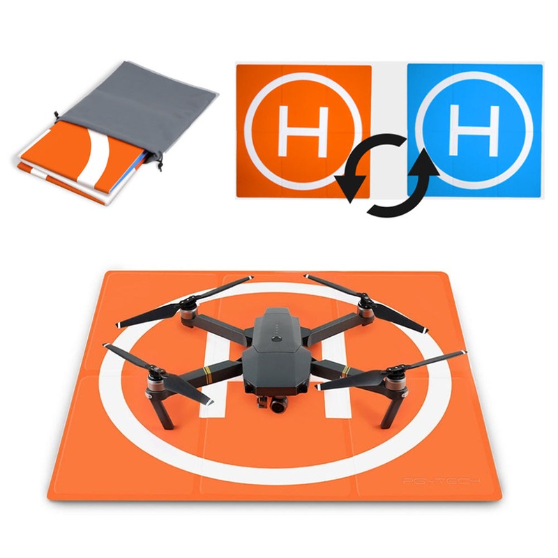 PGYTECH 50cm Double Sided Foldable Drone Landing Pad for DJI Mini 4 Pro, Mini 2 SE, Air 3, Mavic 3 Pro, Mini 3, Avata 2, and Other Drone Models