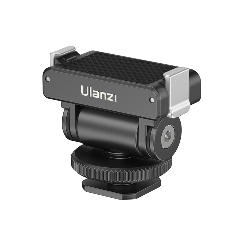 Ulanzi CA22 DJI Osmo Action 4 / 3 & Pocket 3 Cold Shoe Mount Adapter with Magnetic Mounting, 160 Tilt and 700g Load Capacity for Action Camera – C071GBB1