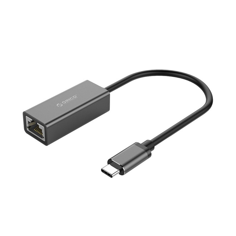 ORICO USB Type-C to RJ45 Gigabit Ethernet Network Adapter Cable with 10/100/1000Mbps Self-Adaptive Transmission Speed for Computers and Laptops