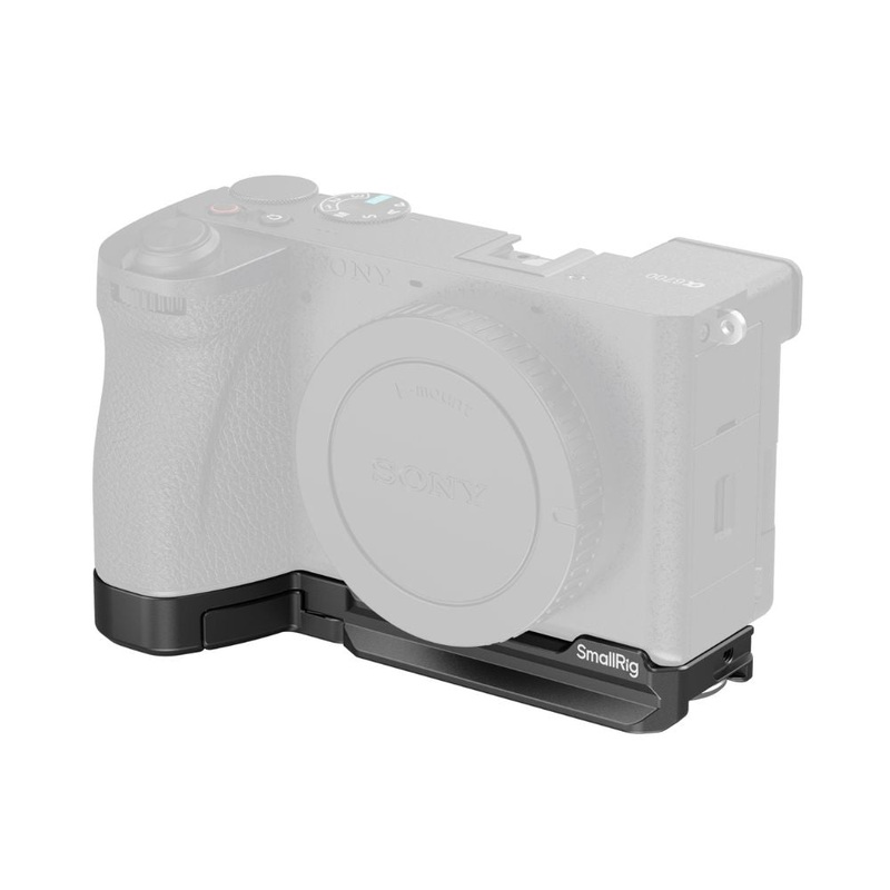 SmallRig Arca-Type Baseplate for Sony a6700 Camera – Hinged Door at Battery Compartment, Multiple Mounting Options, Unobstructed Access to Ports & Tilt Screen, Lightweight & Compact Design | 4338