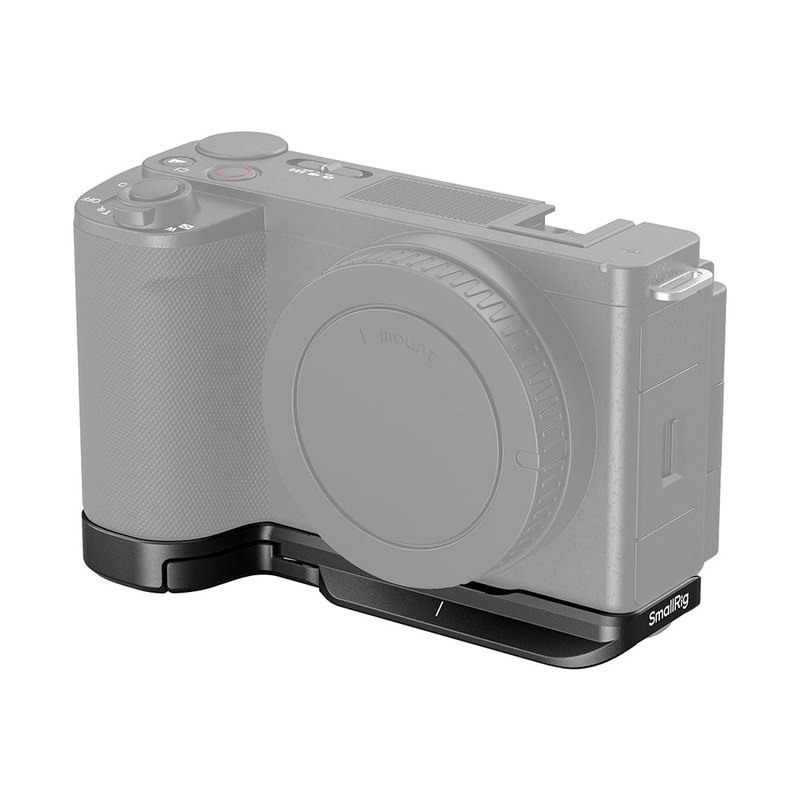 SmallRig Arca-Type Baseplate for Sony ZV-E10 II Camera – Hinged Door at Battery Compartment, Multiple Mounting Options, Unobstructed Access to Ports & Tilt Screen, Lightweight & Compact Design | 4950