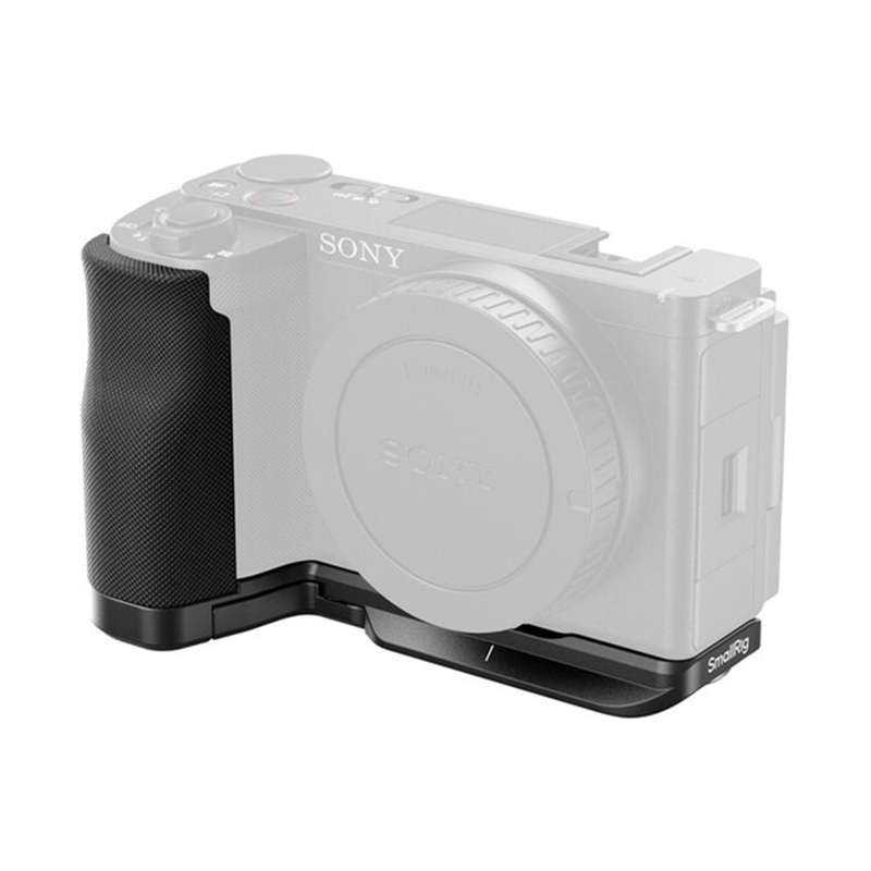 SmallRig L-Shape Bracket for Sony ZV-E10 II with Silicone Grip – Arca-Type Baseplate, Seamless Design, Lightweight & Compact Construction, Unobstructed Access to Ports & Tilt Screen, Multiple Mounting Options | 4778