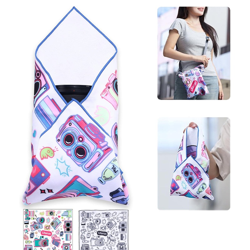 Ulanzi Protective Wrapping Cloth (45x45cm) Made with High-Polymer Fabric for Cameras, Lenses, Tablets, Smartphones, and Other Electronic Devices
