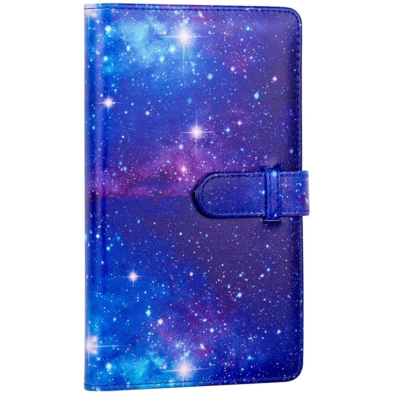 [CLEARANCE] Pikxi AM96 96-Sheet Photo Album for Fujifilm Instax Mini Instant Camera Leather