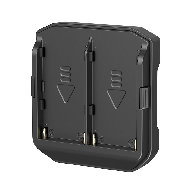 SmallRig NP-F Battery Quick Release Adapter Plate with Up to 60W Power Delivery for RC 100 & RC 60 COB Light | 4806