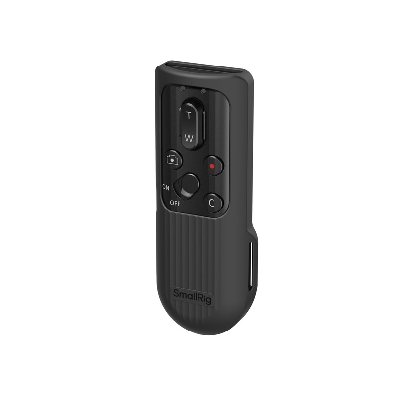 SmallRig Rechargeable Wireless Remote Controller with Velcro Strap Mounting on Gimbal, Handles Compatible with Sony ZV-E10 ZV-1F ZV-1 II A6700 A6600 A6400, Canon M6 Mark II M50 SR-RG2 4551 & Nikon Z50II for Vlogging Photography | 5207