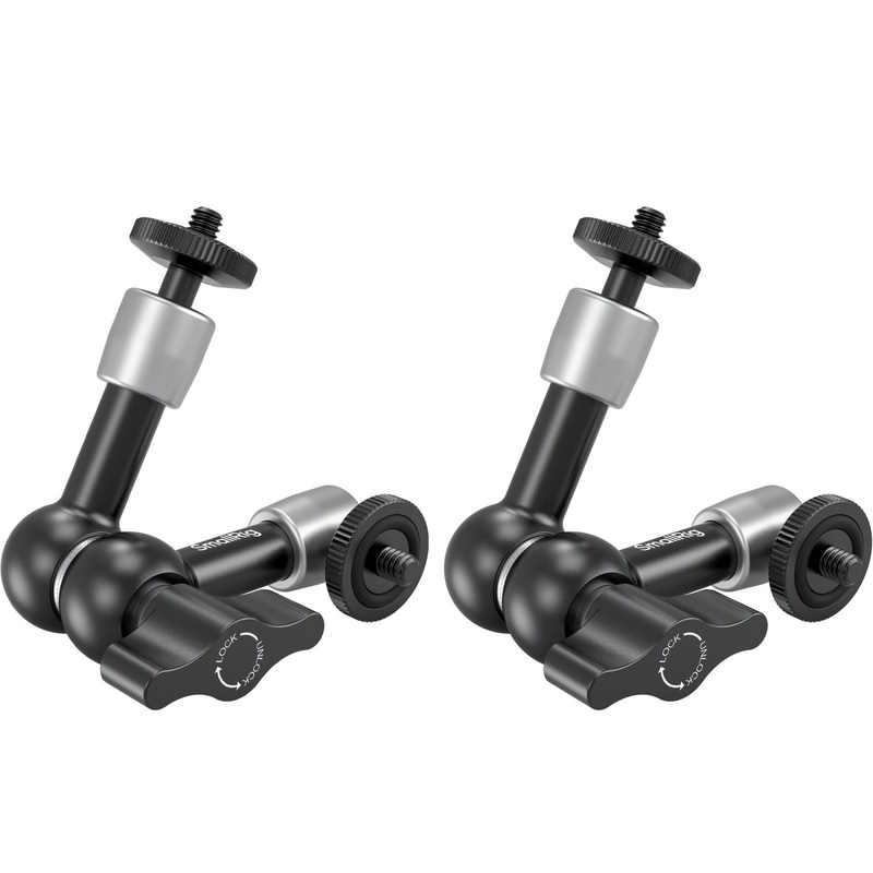 SmallRig Super Clamp Crab Shaped Magic Arm Support Kit with 1/4-20 Screw, Up to 1.57 Clamping Diameter to Desktop Table for Smartphone, Monitors, Action Camera, Microphones and Accessories | 5316 | 5317 | 5326 | 5318